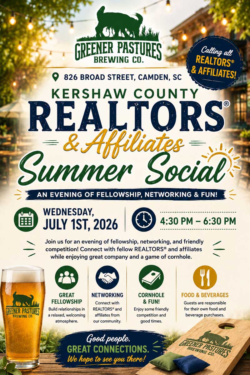 Summer Social flyer for KCBOR